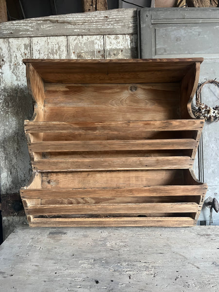 Vintage French Plate Rack