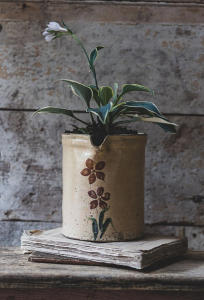 French Floral Jug