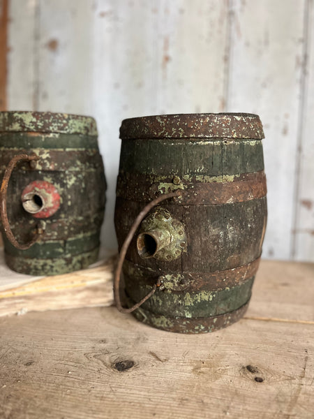 Large green Swedish Barrels