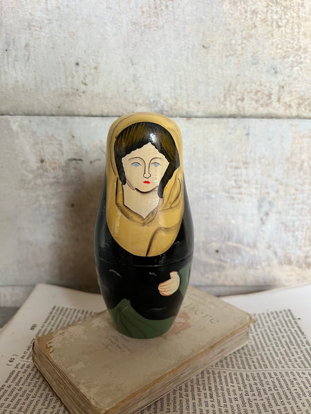 Vintage French Single Russian Doll