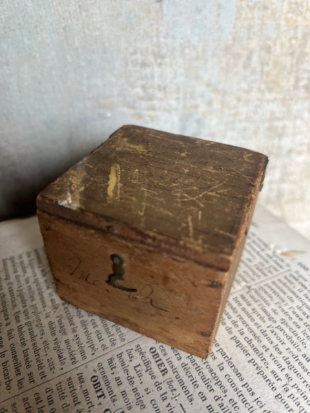 Vintage Wooden Box 1900