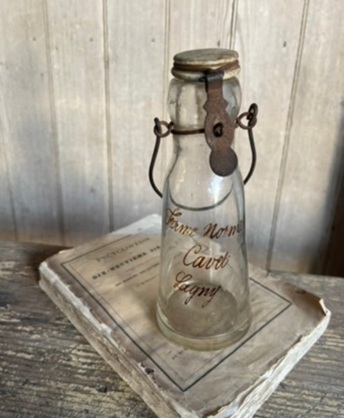 Antique French Creme Bottle