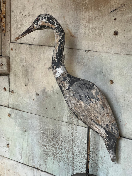 Large Antique French Bird