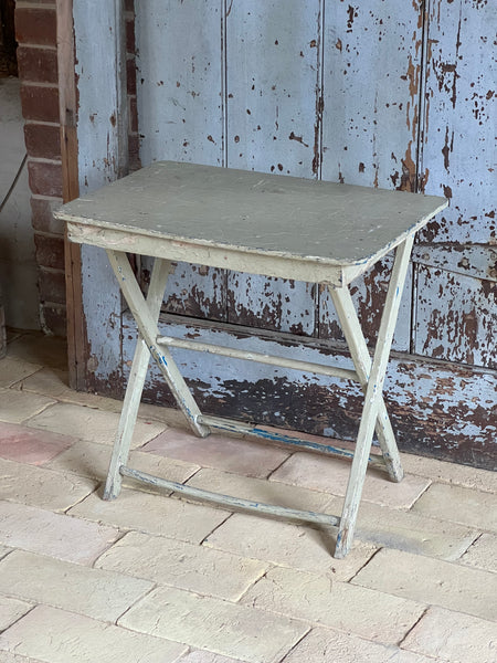 Beautiful Small Chippy Paint French Table