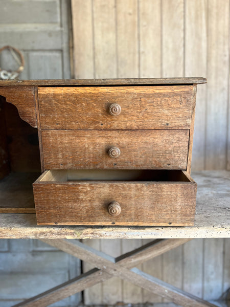 Vintage Cubby Display