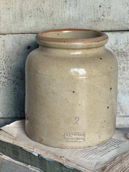 French Stoneware Jar