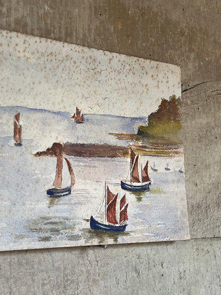 Gorgeous Boat Watercolour