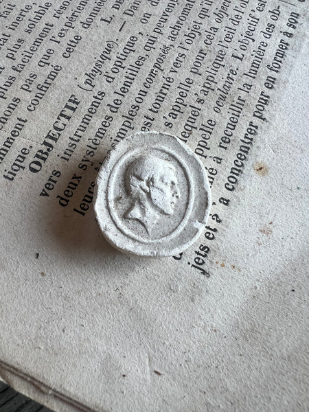 Mini Vintage Plaster Coin