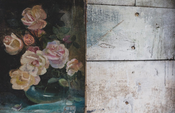 Floral Oil on Canvas