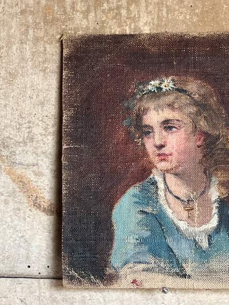 Sweet Canvas French Portrait