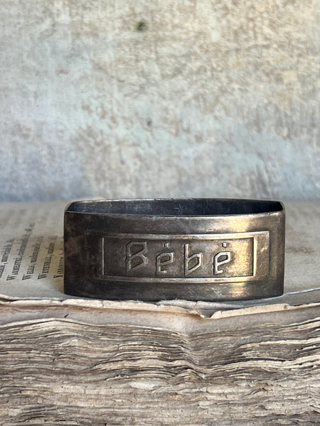 Vintage Bebe Napkin Ring