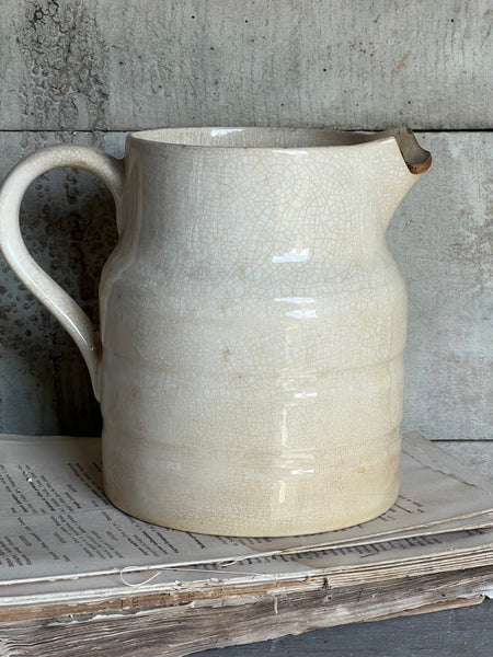 Large Buttery Worn Jug