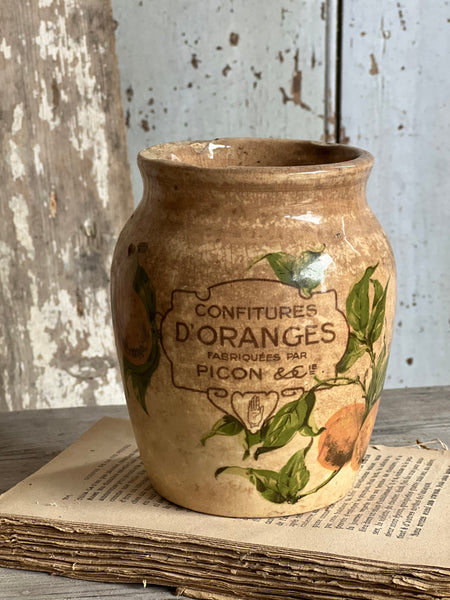 Vintage D’oranges Confit Jar