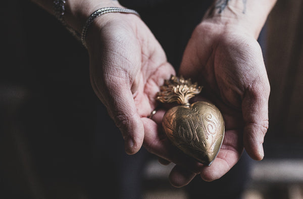 Vintage Scared Heart