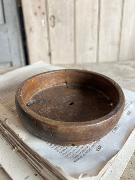 Small Vintage Wooden French Faiselle