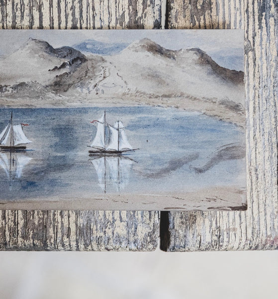 Gorgeous Boat Watercolour