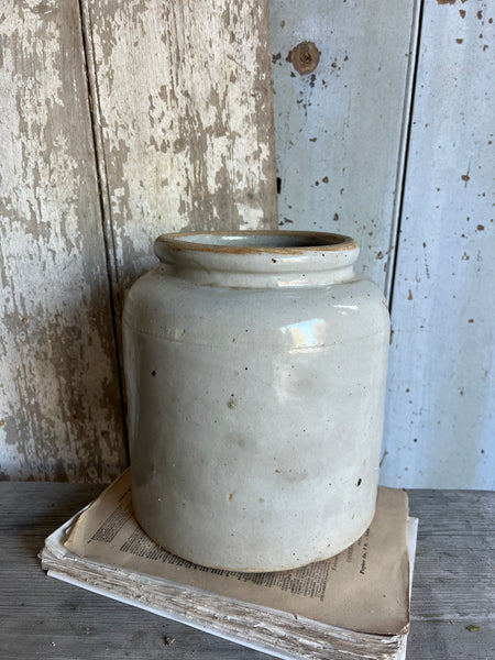 Large French Stoneware Jar