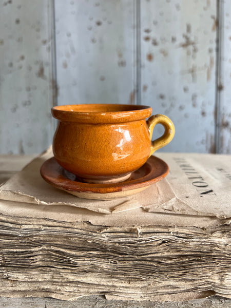 Mini Vintage Cup & Saucer Set