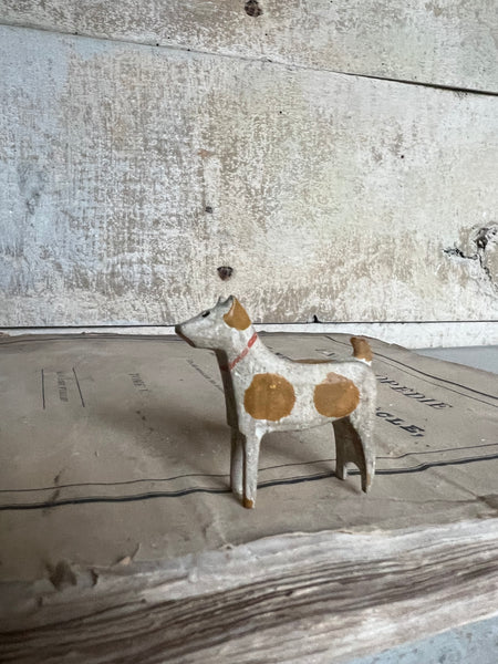 Vintage Wooden Dog