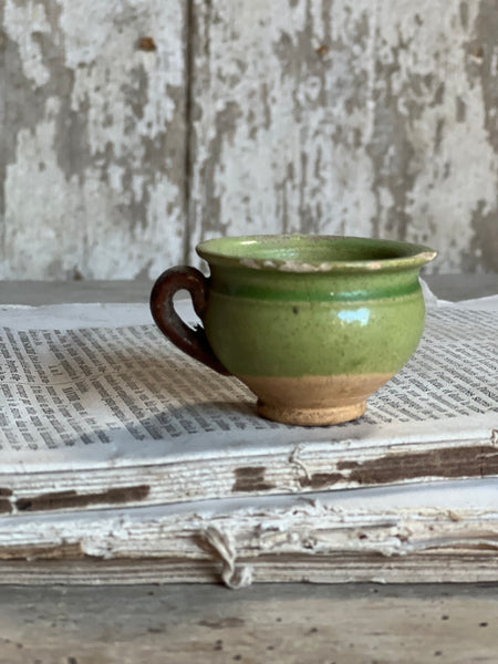 Mini Rustic French Vintage Cup