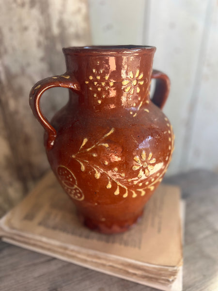 Rustic Handled French Confit Jar