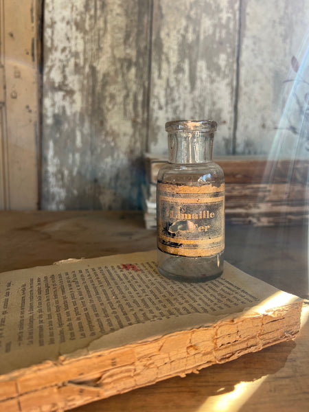 Vintage French Chemist Bottle