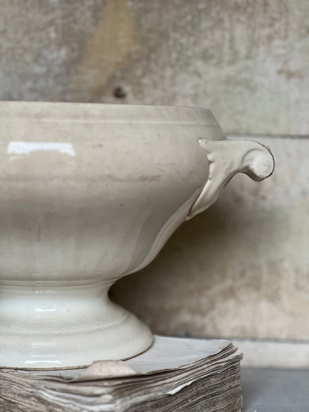 Crazed Vintage French Soupiere