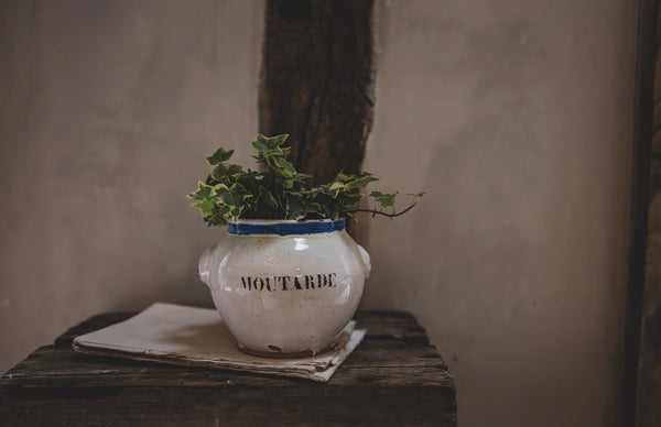 Small 19C French Mustard Jar