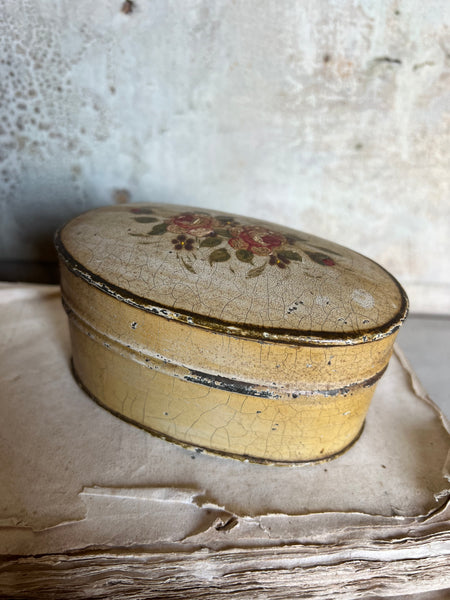 Sweet Vintage Handpainted Box