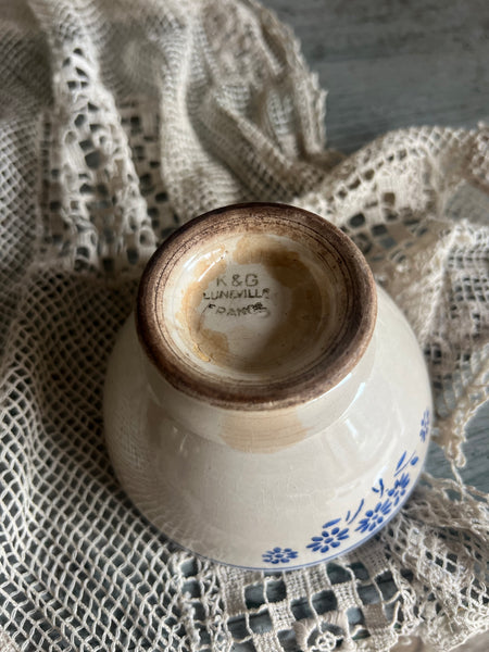 Beautiful Small Vintage Cafe Au Lait