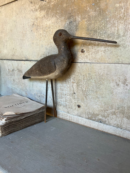 Large Antique French Bird