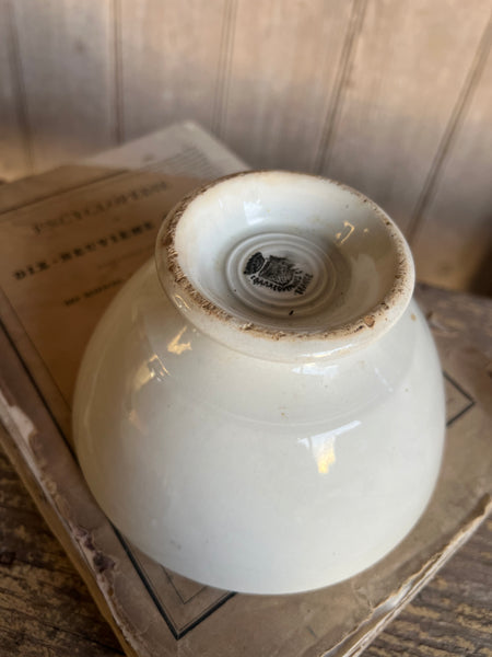 Small Vintage Digoin Cafe Au Lait