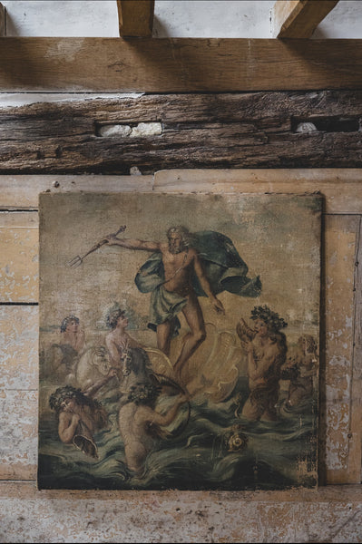 Large Mythical Antique Painting