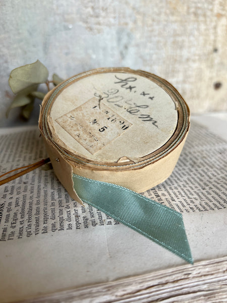 Beautiful French Ribbon (Aqua Blue)