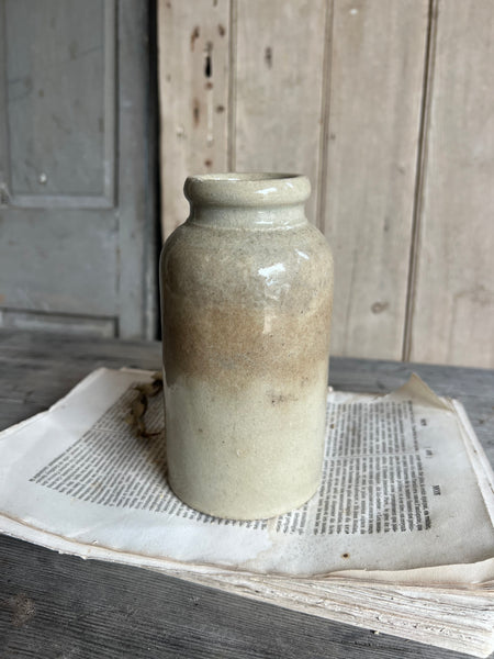 French Stoneware Jar