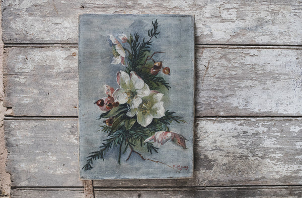Floral Oil on Canvas