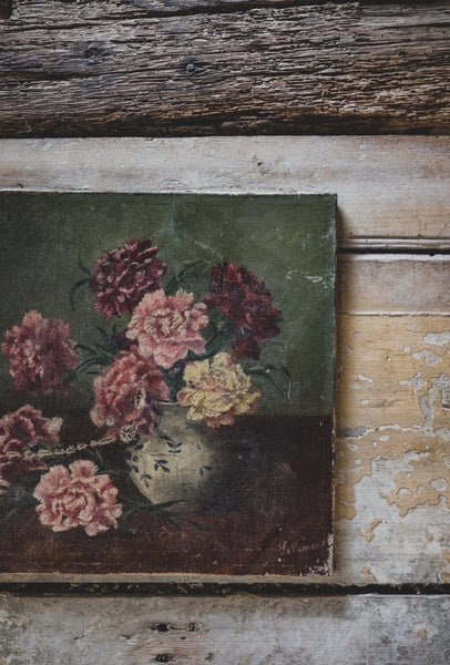 Floral Oil on Canvas