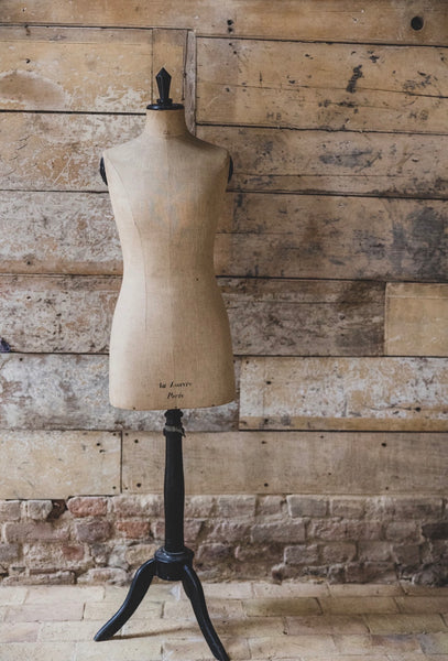 Antique Parisian Mannequin with Stand
