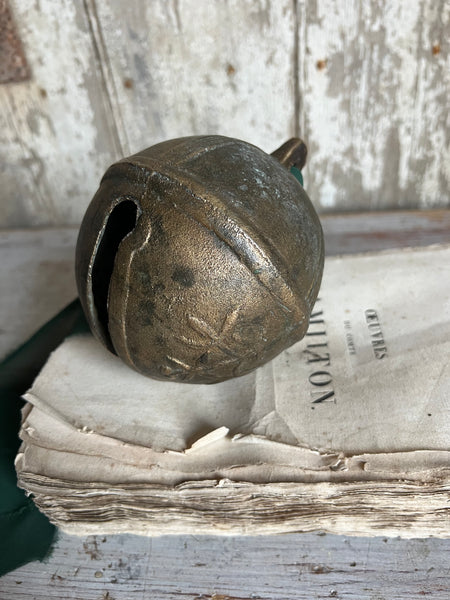 Large Antique 18th Century Joseph Dubois Au Puy Floral Bell