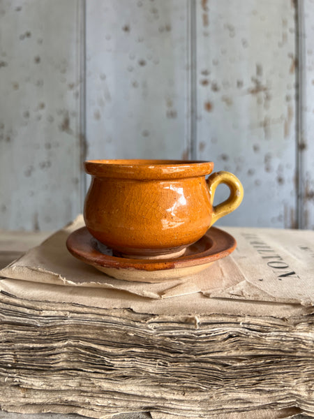 Mini Vintage Cup & Saucer Set