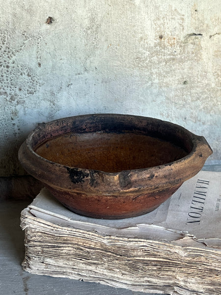 Small Rustic French Kitchen Bowl