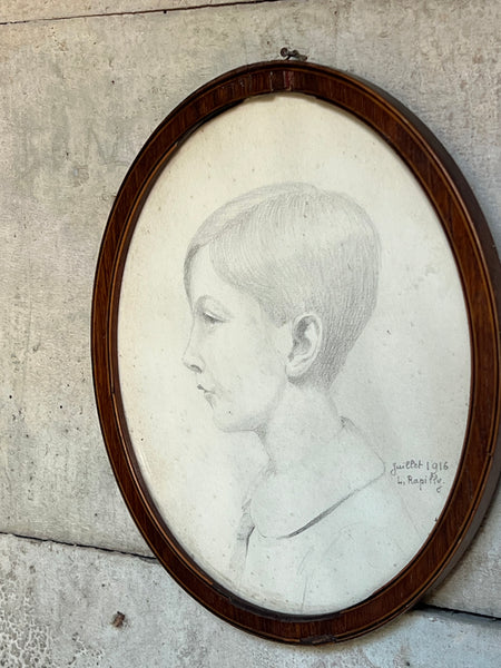 1916 Framed Portrait