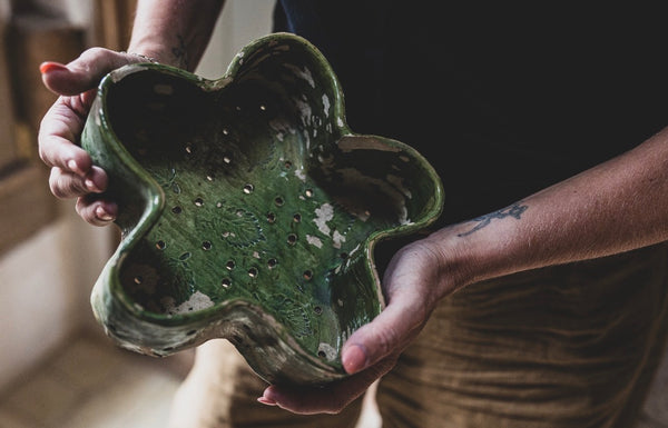 French Antique Rustic Earthenware