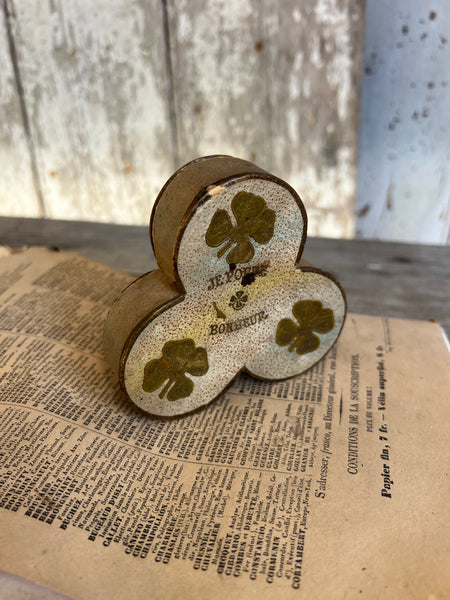 Vintage French Clover Box