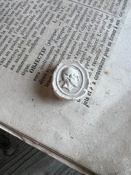 Mini Vintage Plaster Coin