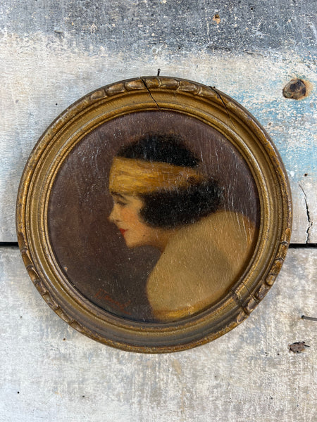 Sweet French 1920s Portrait
