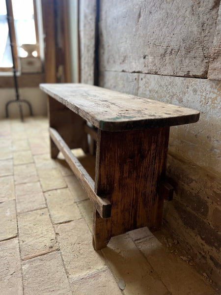Rustic French Bench