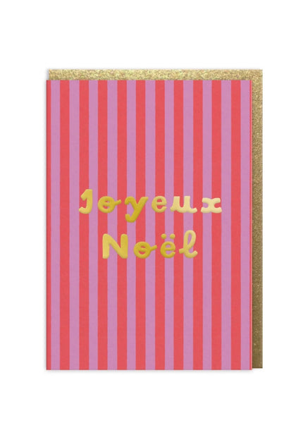 Joyeux Noel Greeting Card