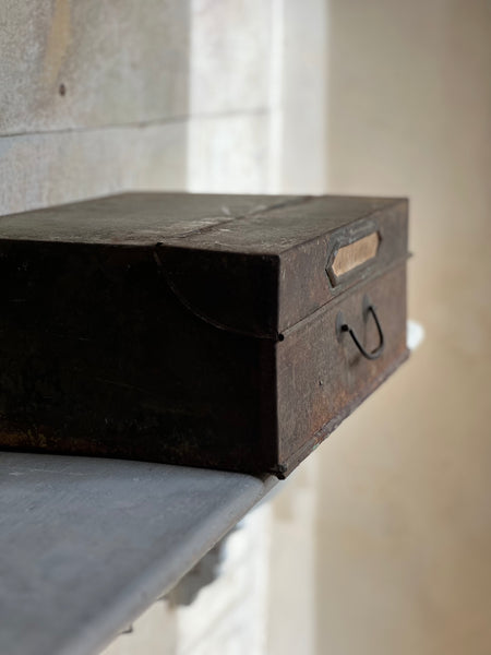 Vintage French Documents Box