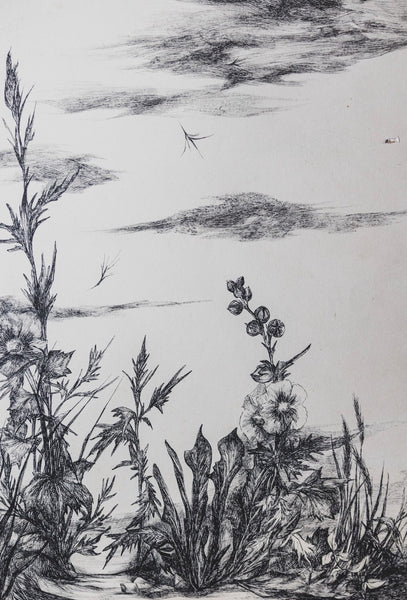 Beautiful Floral Sketch